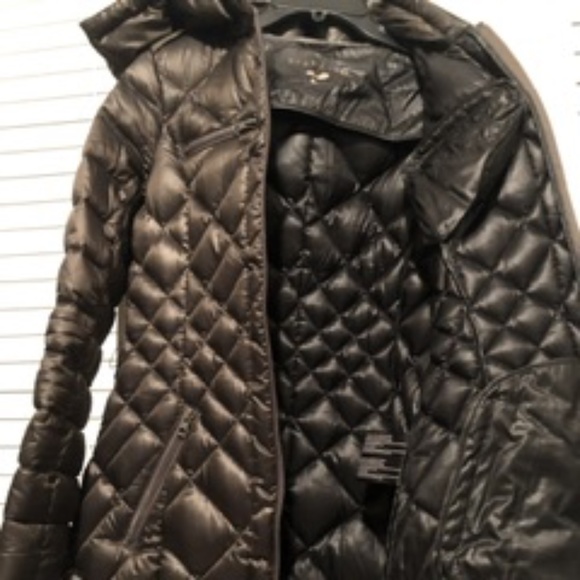 Hooded Down Coat - Picture 3 of 8